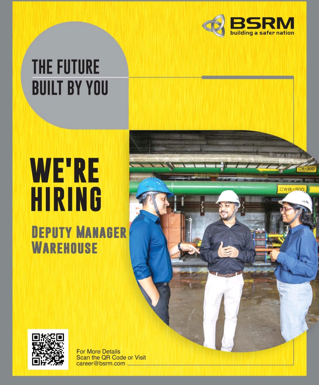 Job Opportunity at BSRM: Deputy Manager – Warehouse